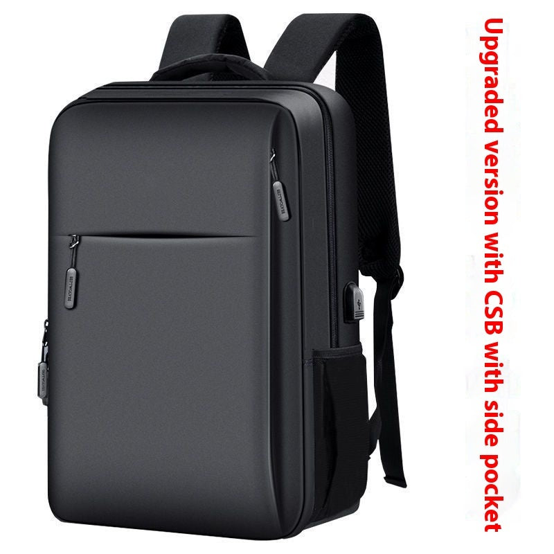 Business Backpack Computer Backpack Travel Bag Black Single Pull Infinite Avenue