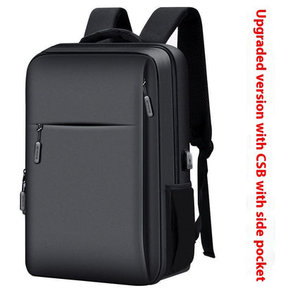 Business & Travel Backpack – Computer Bag Black Single Pull Infinite Avenue