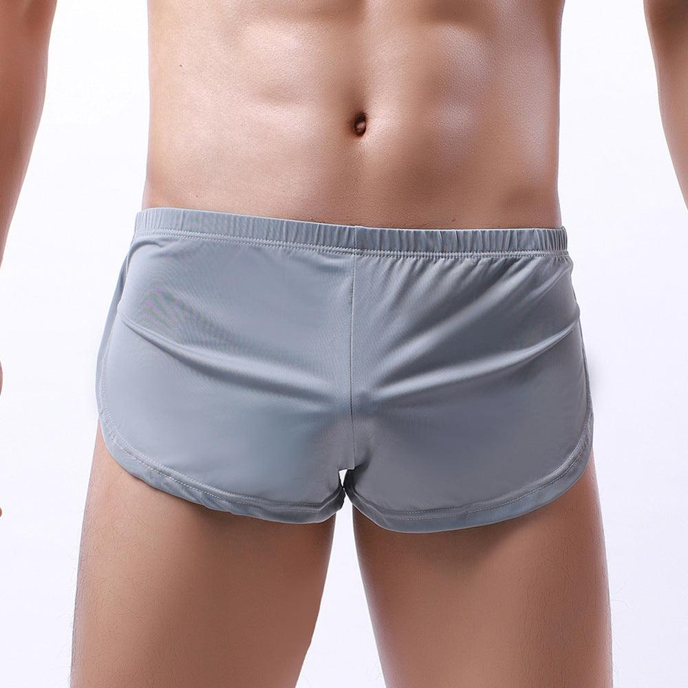 Men’s Silky Sports Underwear Shorts with Round Edge - Infinite Avenue