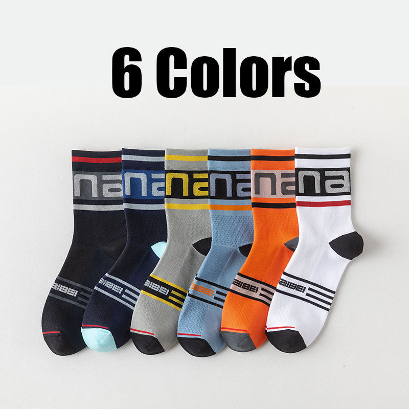 6 Pairs Men's Cushioned Athletic Crew Socks – Breathable & Durable 6 Pairs Socks Infinite Avenue