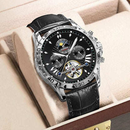 Men's Fashion Hollowed-out Watch Automatic Mechanical Watch Infinite Avenue