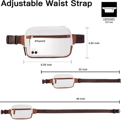 Pu Leather Waist Bag Adjustable Shoulder Strap Infinite Avenue