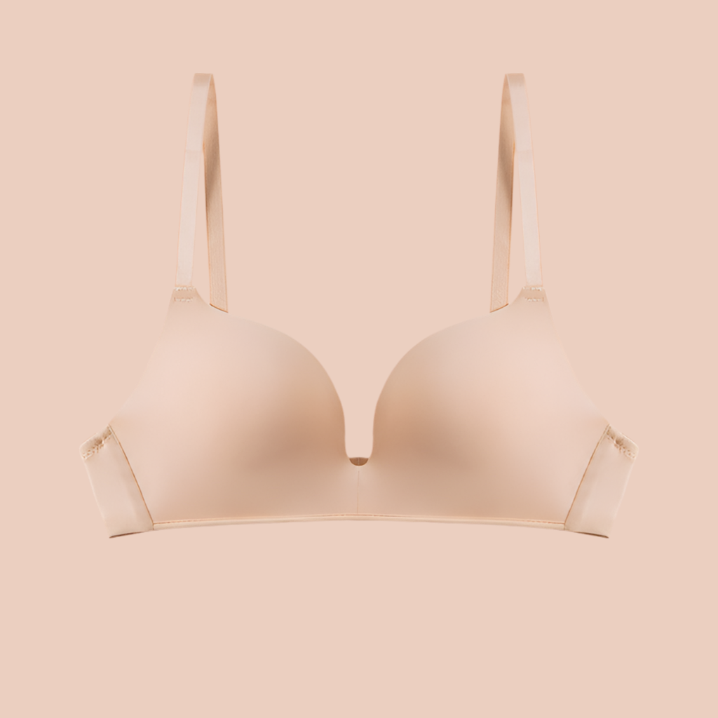 Seamless No-Wire Thin Bra for Women – Lightweight & Comfortable Milk Tea Infinite Avenue