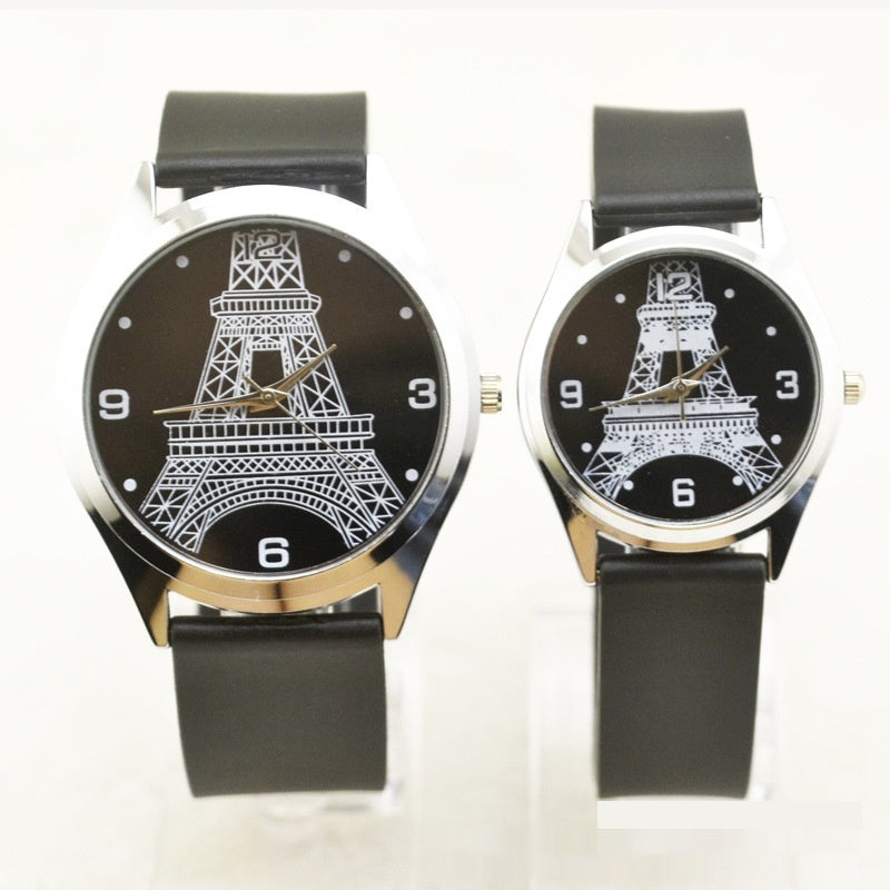 Paris Tower Fashion Couple Pair Watch Infinite Avenue