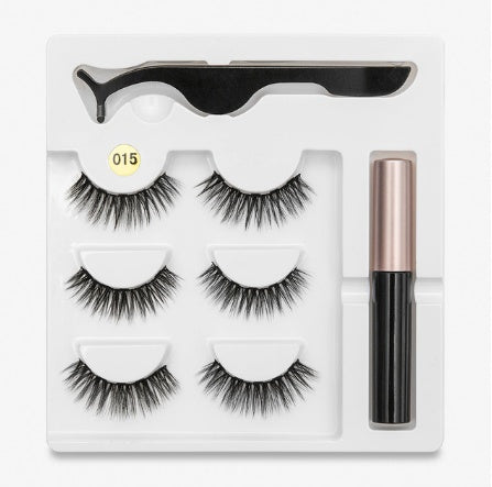 Fashion Magnetic False Eyelashes 5PC 015 style Infinite Avenue