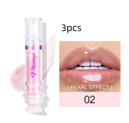 New Tube Lipstick – Rich Color, Glossy Finish, Slightly Spicy 2Color3pcs Infinite Avenue