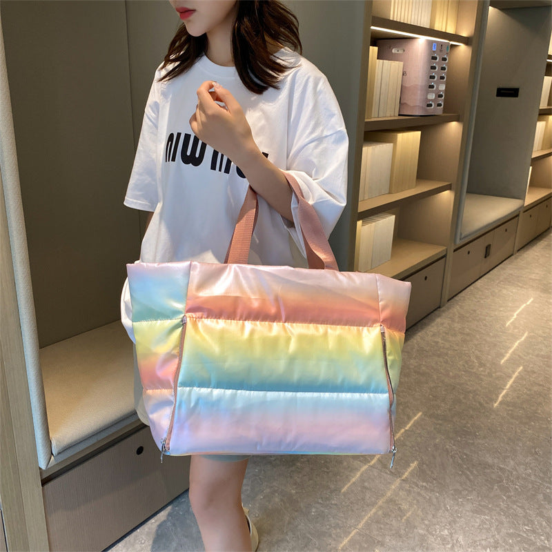 Lightweight Women's Colorful Oxford Cloth Luggage Infinite Avenue