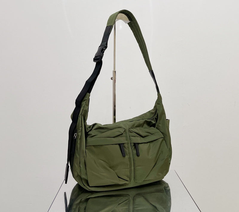 Same Style Crossbody Bag Simple Sports Style Green Infinite Avenue