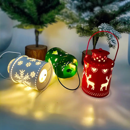 LED Christmas Candle Lanterns – Nordic Style Holiday Decor Infinite Avenue