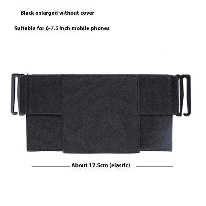 Waterproof Anti-Theft Waist Pouch – Running & Sports Fanny Pack Black without Cover (Plus Size) Infinite Avenue