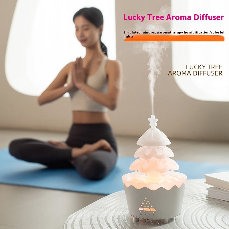 Essential Oil Diffuser – Quiet Remote-Control Humidifier Infinite Avenue