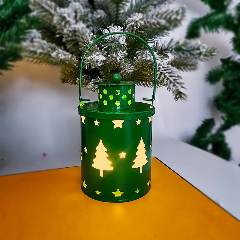 LED Christmas Candle Lanterns – Nordic Style Holiday Decor Green Infinite Avenue