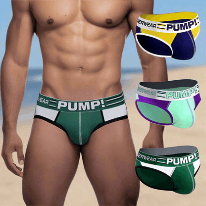 Men's Cotton Low Waist Fashion Briefs - Infinite Avenue