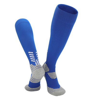 Men's High Non-Slip Soccer Training Socks Dream Blue Infinite Avenue