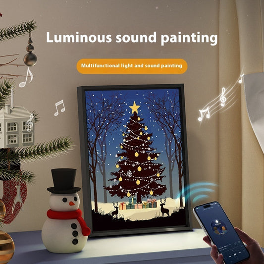 Luminous Christmas Tree Bluetooth Speaker – Desktop Ornament Gift Infinite Avenue