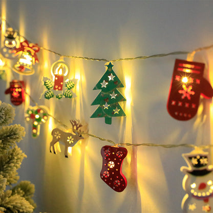 Christmas LED Light String – Santa, Elk, Snowman Decorations Infinite Avenue