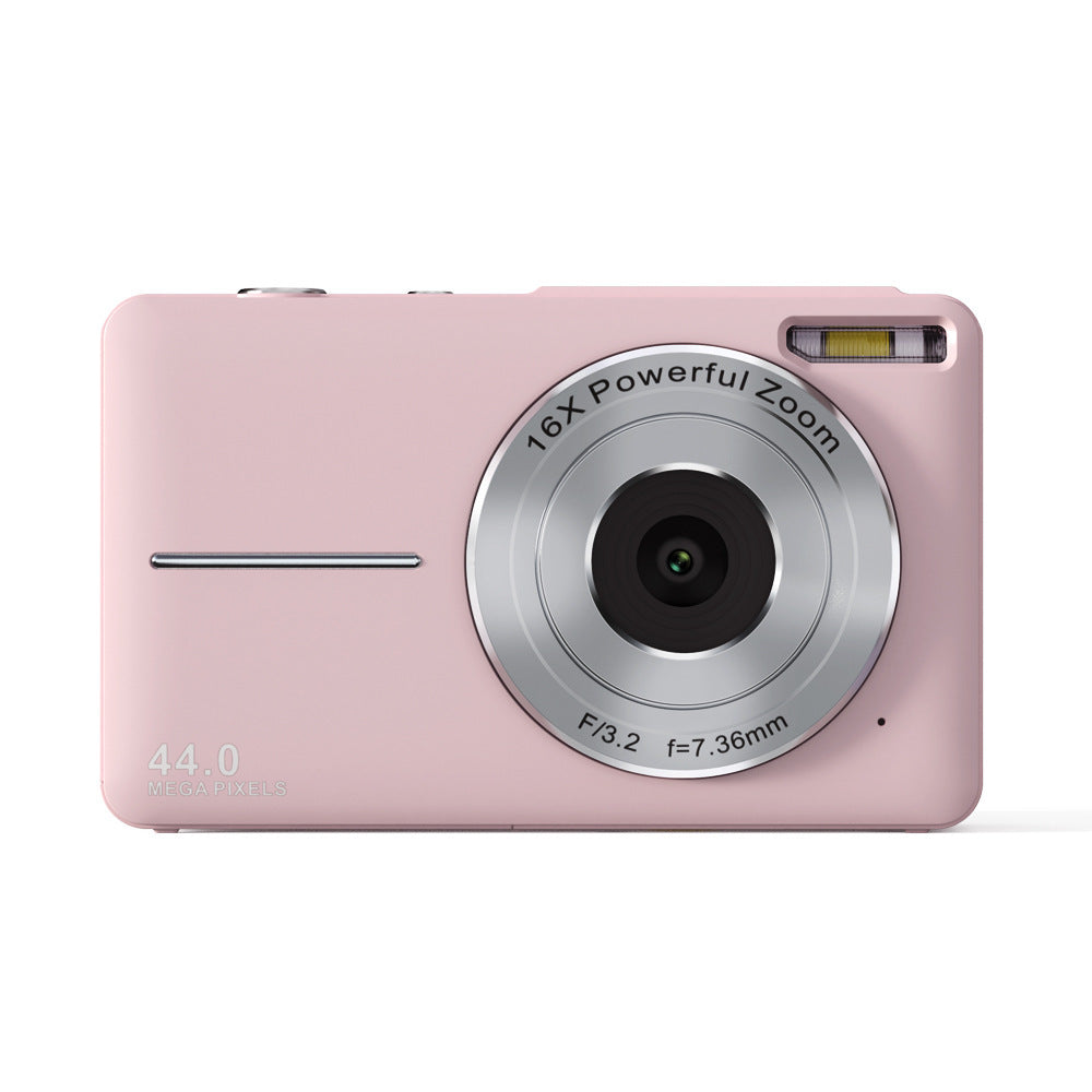 Mini Digital Camera Children's HD Digital Camera Student Mini Digital Camera Boys And Girls Christmas Birthday Gift Children's Entry-level Camera Pink Infinite Avenue