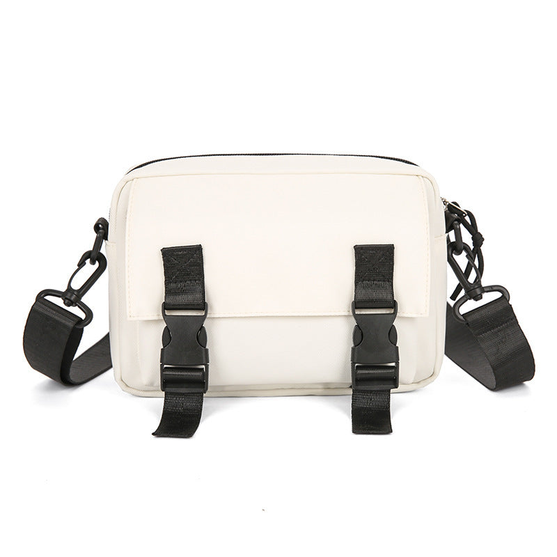 Retro Waterproof Universal Satchel Crossbody Bag Light Gray Infinite Avenue