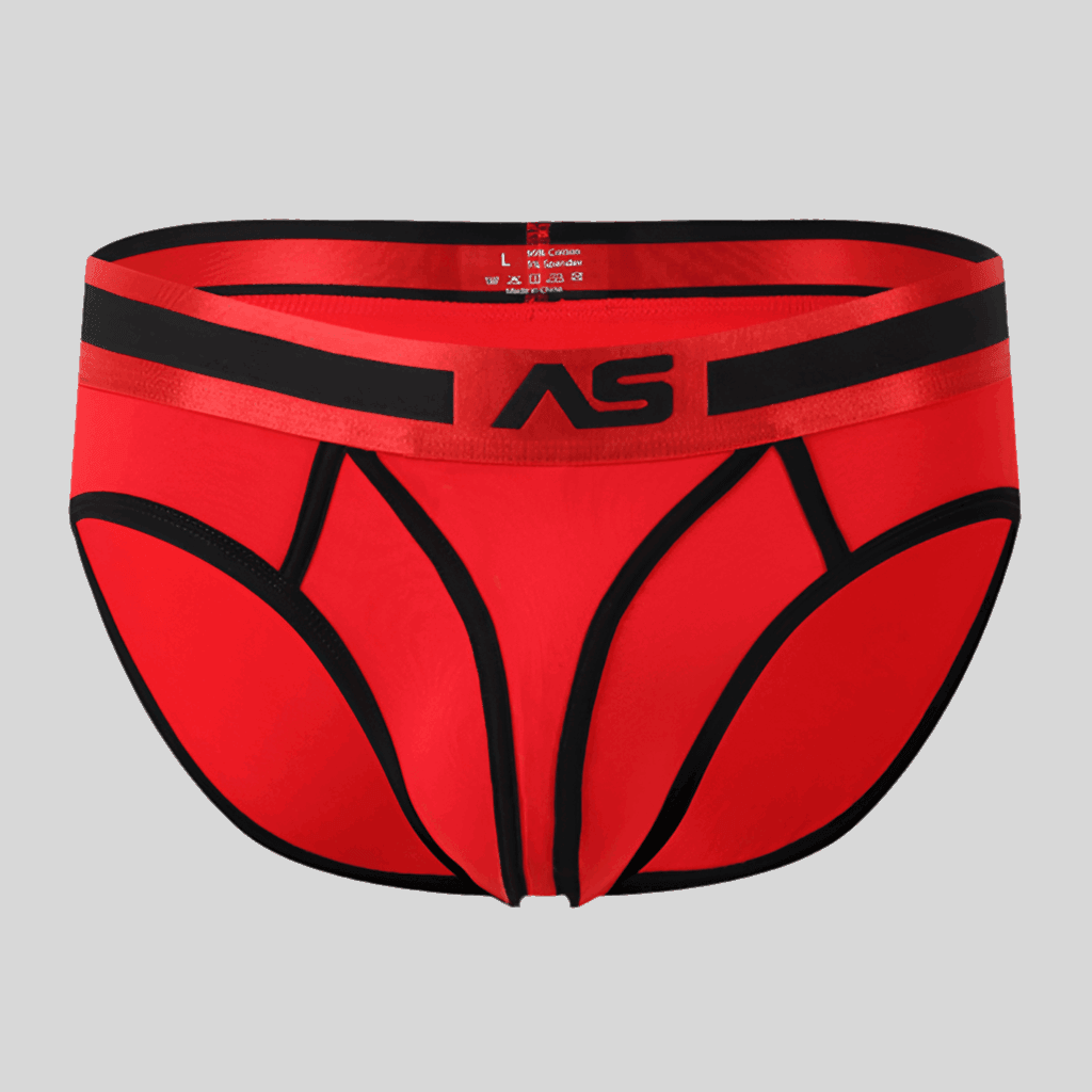 Men's Underwear Color Matching Low Waist Briefs - Infinite Avenue