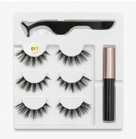 Fashion Magnetic False Eyelashes 5PC 017 style Infinite Avenue