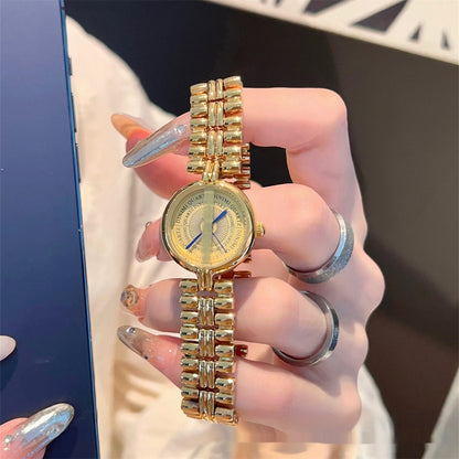 Women's Mid-ancient Light Luxury And Simplicity Advanced Gold Chain Watch Infinite Avenue