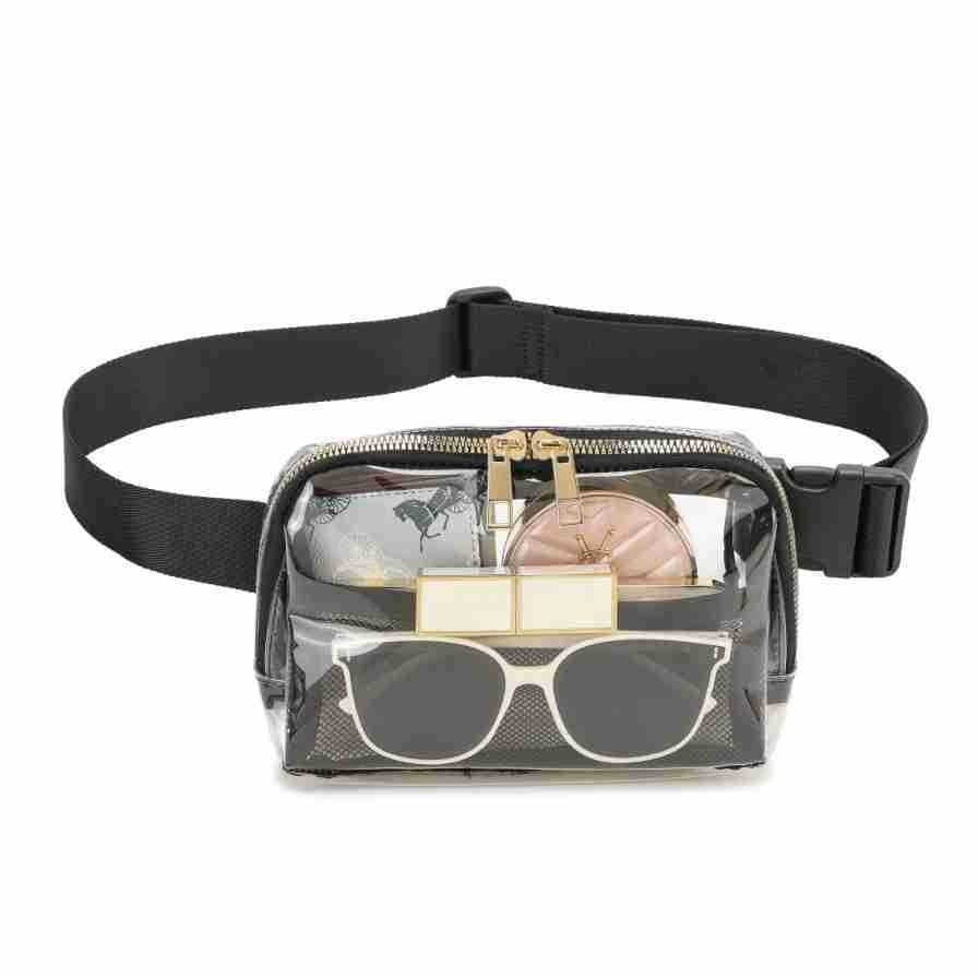 Female Minimalist Casual Transparent Waist Bag Infinite Avenue