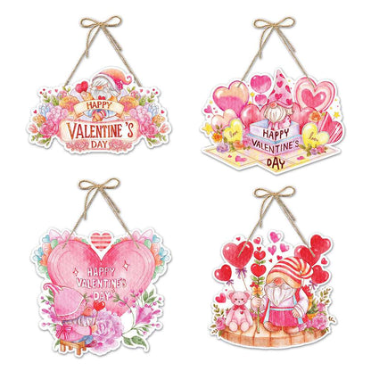 Valentine's Day Decorative Gift Garland Paper Door Hangers Infinite Avenue