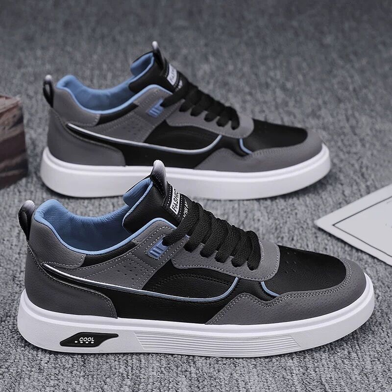 Breathable Canvas Shoes Men's Korean-style Trendy All-matching K701 Black Infinite Avenue