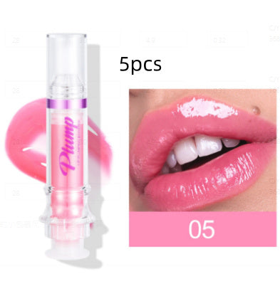 New Tube Lipstick – Rich Color, Glossy Finish, Slightly Spicy 5Color5pcs Infinite Avenue