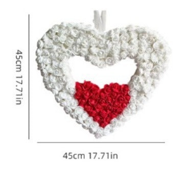 Valentine's Day Double Love Garland Holiday Atmosphere Dress Up Ornaments Infinite Avenue