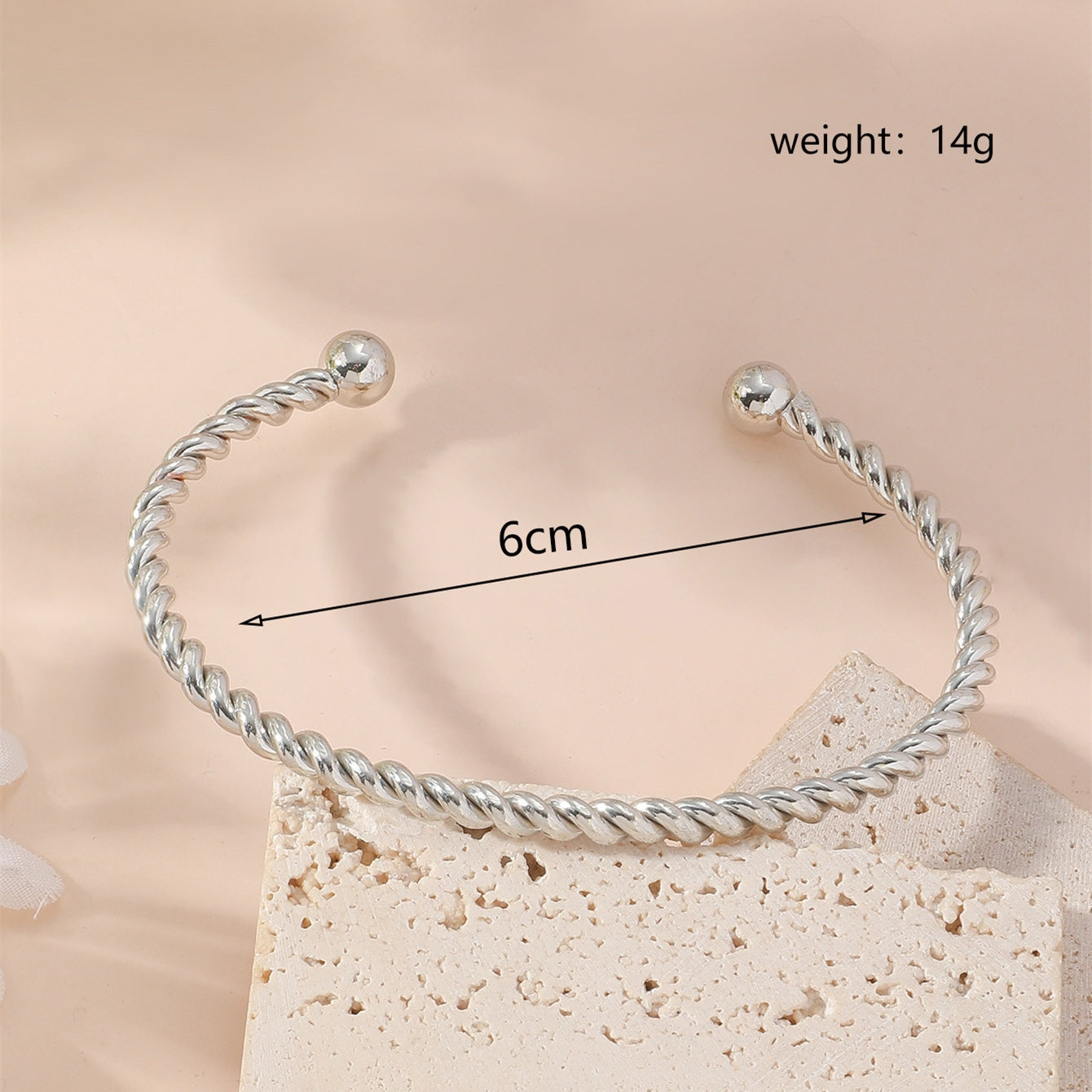 Metal Twist Geometric Knot Winding Hollow Open-end High-grade Light Luxury Personality Fashion Ladies' Bracelet 14Style Bracelet Pure Natural Infinite Avenue