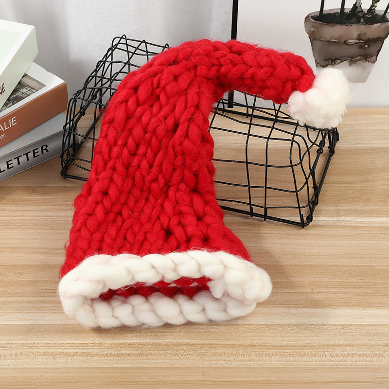 Christmas Plush Hat with Pompom – Cute Winter Style for All Ages Scarlet Infinite Avenue