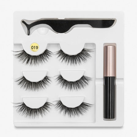 Fashion Magnetic False Eyelashes 5PC 019 style Infinite Avenue