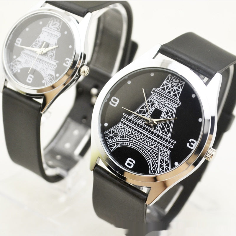 Paris Tower Fashion Couple Pair Watch Infinite Avenue