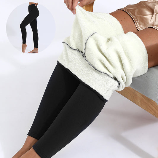 Winter Leggings Warm Thick High Stretch Lamb Cashmere Leggins Skinny Fitness Woman Pants Infinite Avenue