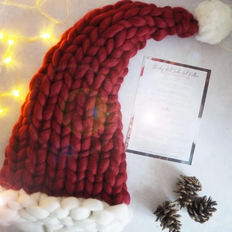 Christmas Plush Hat with Pompom – Cute Winter Style for All Ages Claret Infinite Avenue