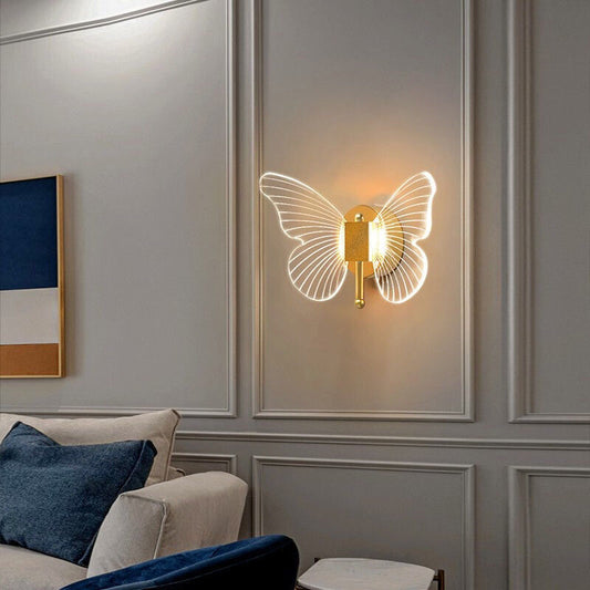 Bedroom Bedside Lamp Living Room Showcase Butterfly Table Lamp Infinite Avenue