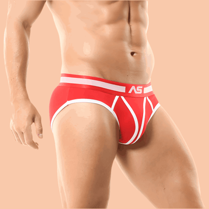 Men's Underwear Color Matching Low Waist Briefs - Infinite Avenue