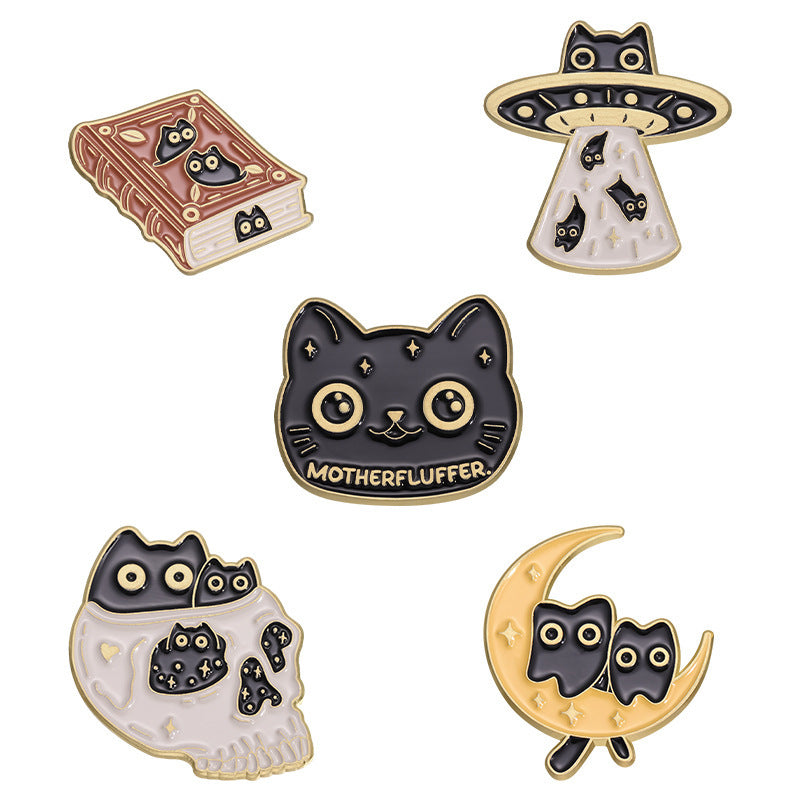 Shape Cute Cartoon Cute Stylish Versatile Ornament Accessories Brooch Infinite Avenue