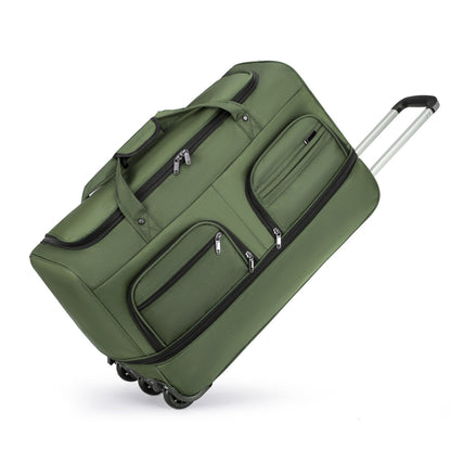 Plus-sized Capacity Travel Bag Multifunctional Folding Army Green Infinite Avenue