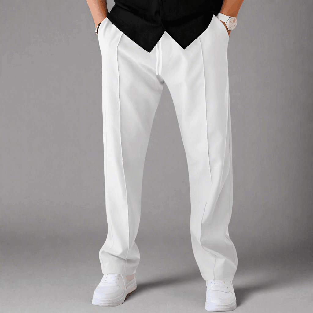 Men's Casual Drawstring Trousers - Infinite Avenue