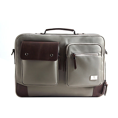 Laptop Bag Portable Shoulder Liner Briefcase Gray 44X33X15CM Infinite Avenue