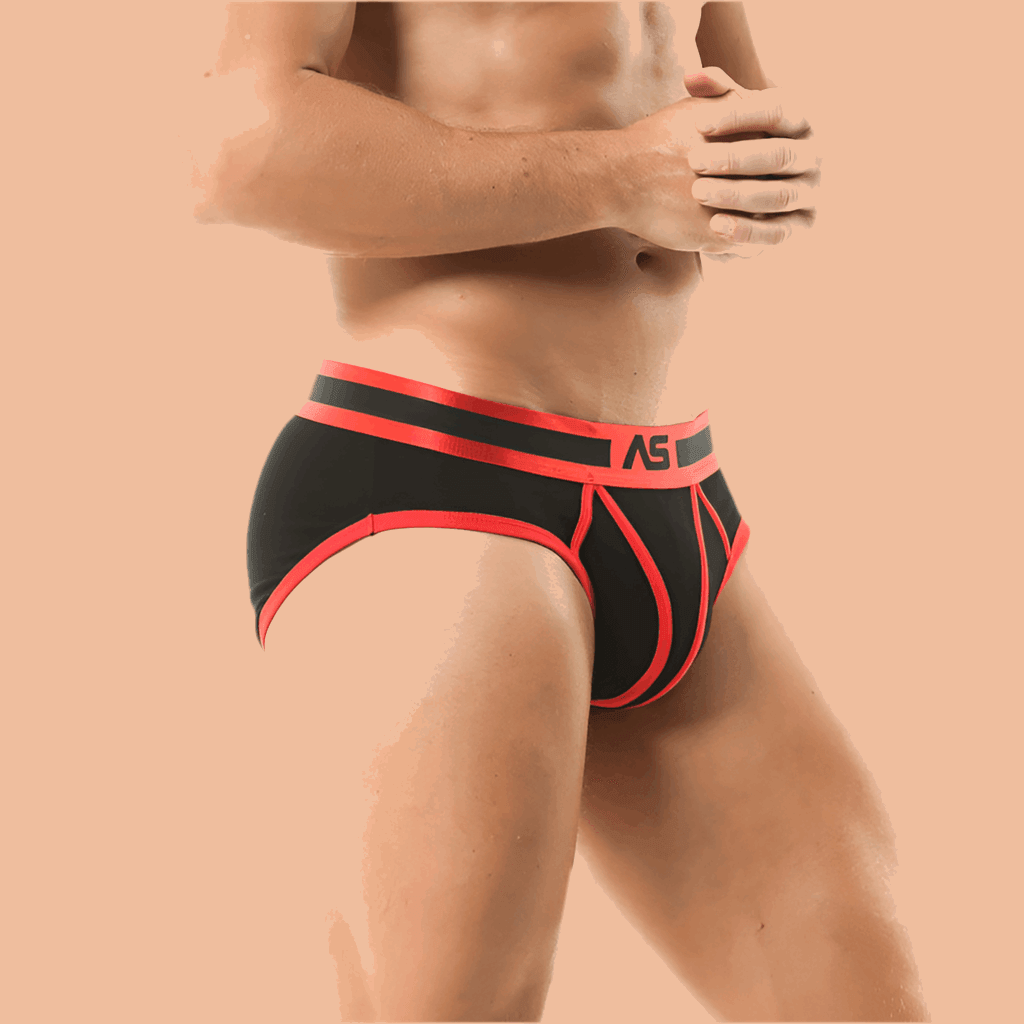 Men's Underwear Color Matching Low Waist Briefs - Infinite Avenue