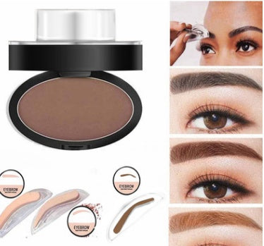 Eyebrow Stamp & Stencil Kit – Waterproof Brow Makeup Enhancer Infinite Avenue