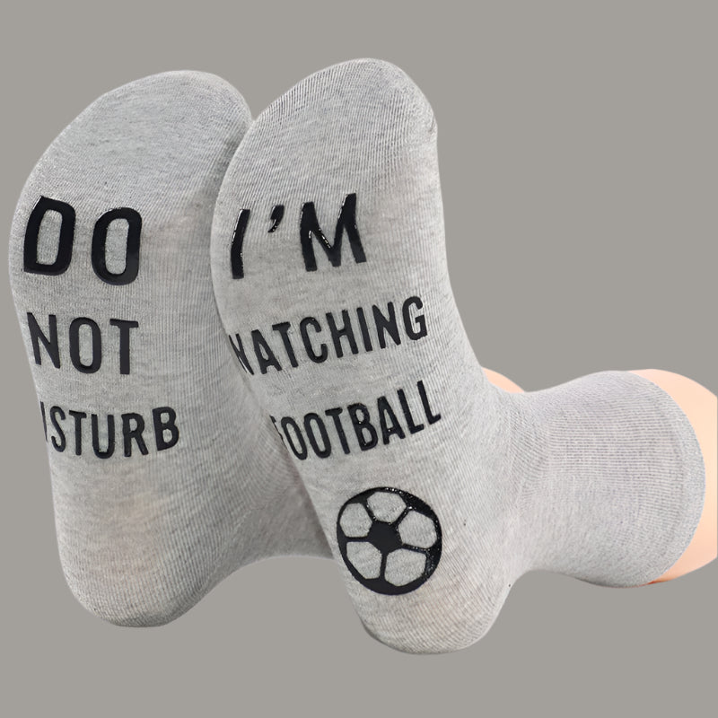 Letter Non-Slip Football Mid-Tube Cotton Socks Infinite Avenue