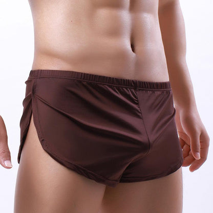 Men’s Silky Sports Underwear Shorts with Round Edge - Infinite Avenue