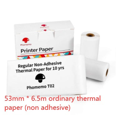 Portable Mini Thermal Label & Photo Printer – Bluetooth Compatible Non stick printing paper USB Infinite Avenue