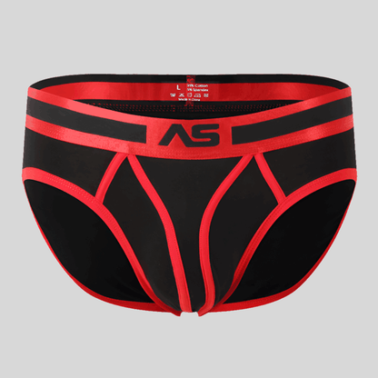 Men's Underwear Color Matching Low Waist Briefs - Infinite Avenue