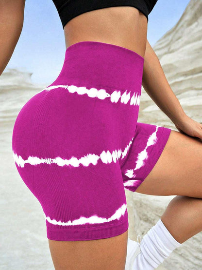 High Waist Yoga Shorts For Women - Infinite Avenue