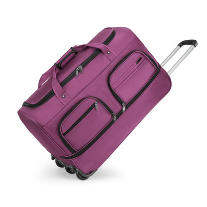 Plus-sized Capacity Travel Bag Multifunctional Folding Purple Infinite Avenue